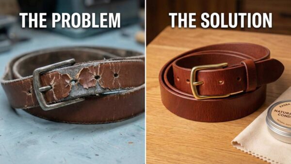 Why Men's Belts Crack (And How to Stop It)