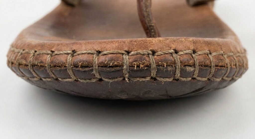 Hand-Stitching vs. Glue A Close-Up Look at Our Soles