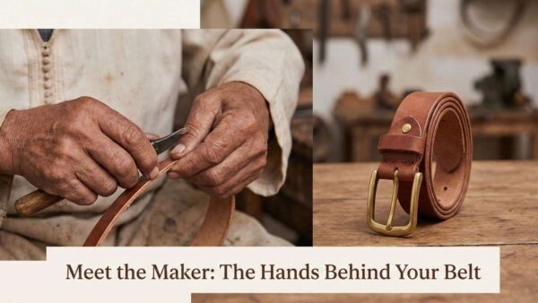 Meet the Maker: The Hands Behind Your Kasba Leather Belt