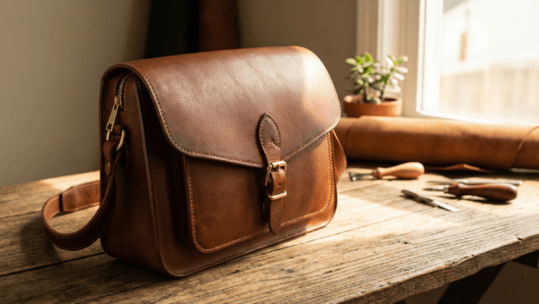 Worried about buying fake leather Learn the 5 signs of a high quality leather bag, from full-grain leather to solid brass hardware, and shop with confidence.