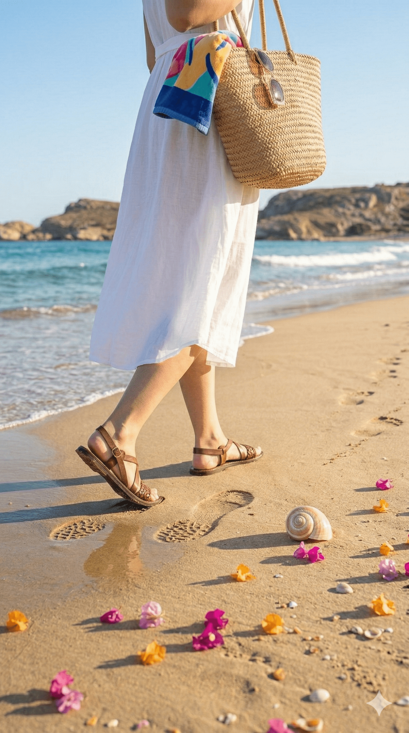 The Oasis — Handcrafted Moroccan Leather Sandals & Crossbody Bag Set | Kasba Leather - Image 6